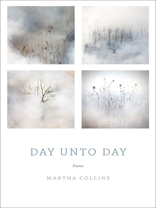 Title details for Day Unto Day by Martha Collins - Available